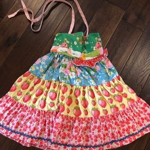 Matilda Jane sz 6 strawberry dress